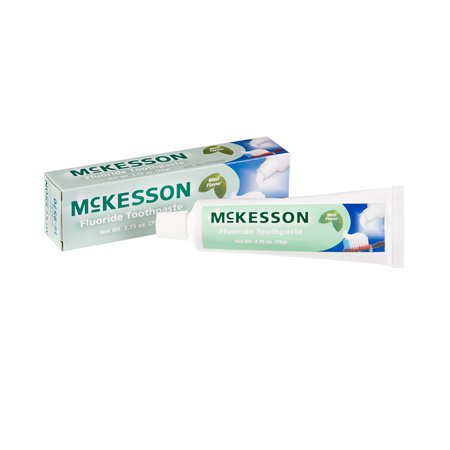 MCKESSON McKesson Toothpaste 2.75 oz. Mint Flavor, PK 12 16-9570